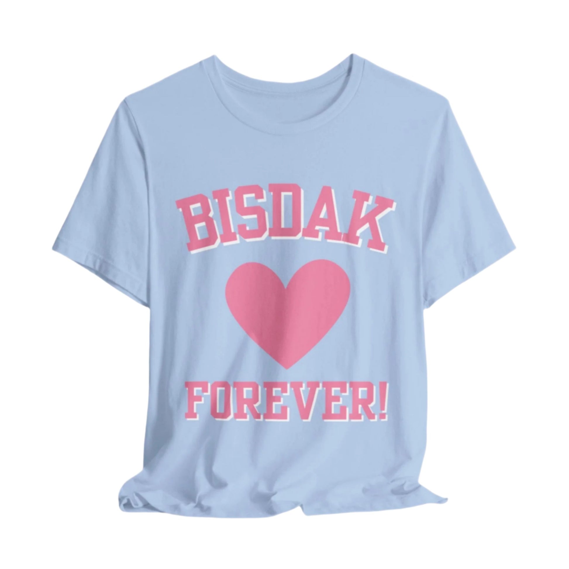 Bisdak Forever logo t shirt - baby blue