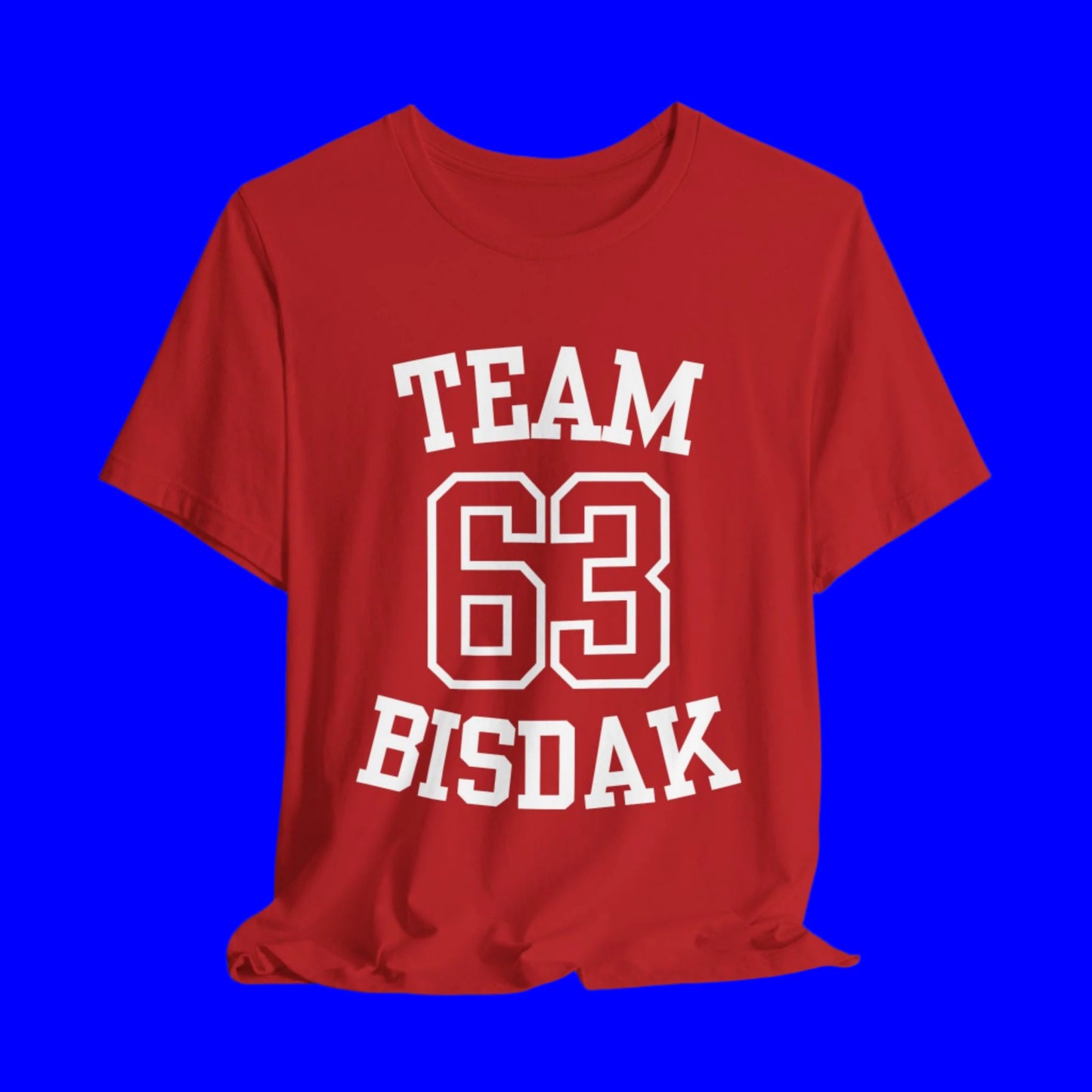 Team Bisdak logo t shirt - red