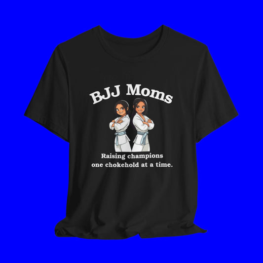 Brazilian Jiu-Jitsu Moms T Shirt - Black