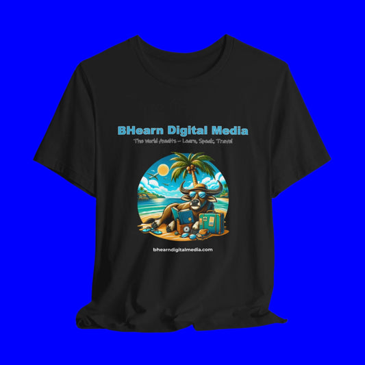 BHearn Digital Media logo t shirt - black