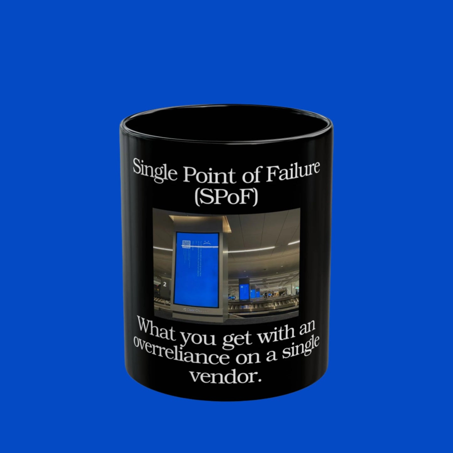 IT coffee mug - SPoF