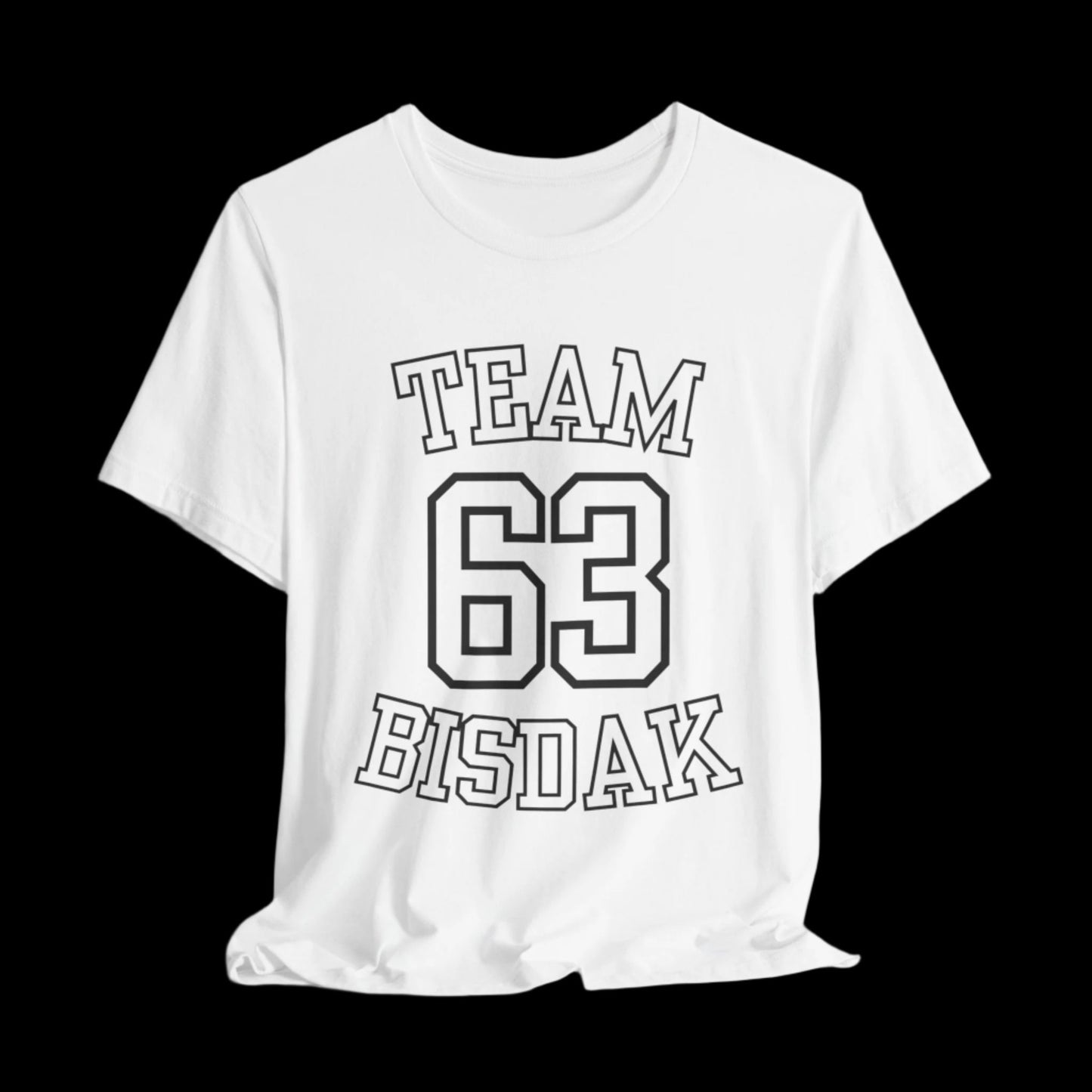 Team Bisdak logo t shirt - white