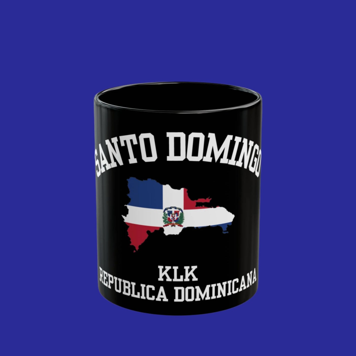 Santo Domingo, Dominican Republic "KLK" logo coffee mug