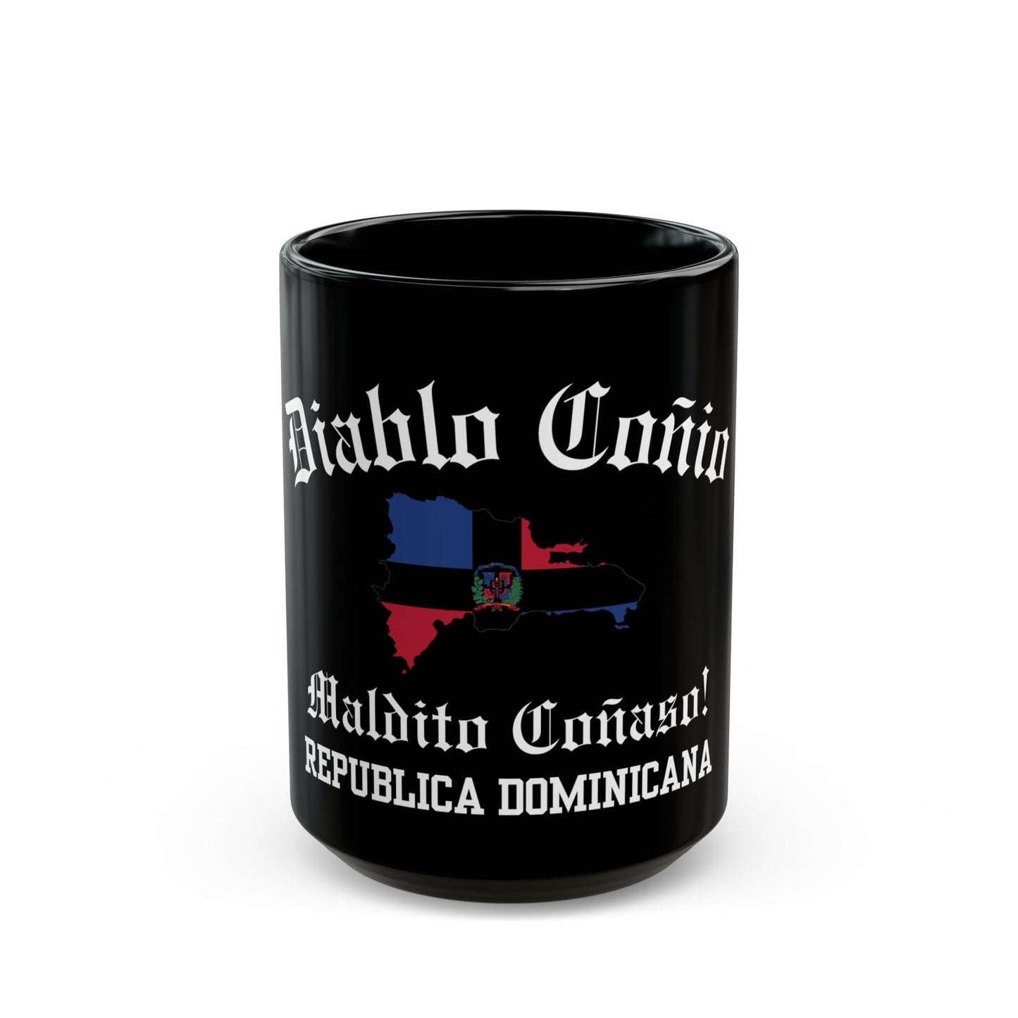 Dominican Republic Diablo Conio t shirt - black