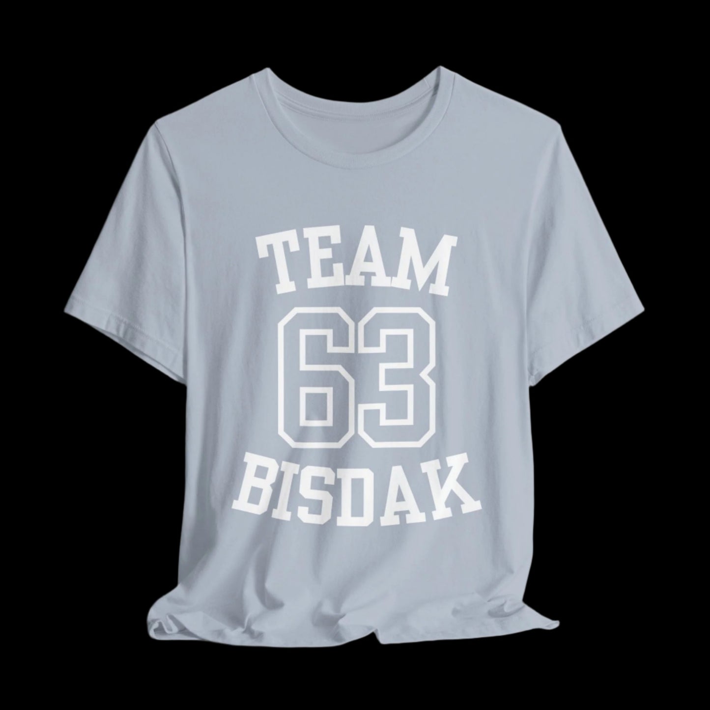 Team Bisdak logo t shirt - light blue