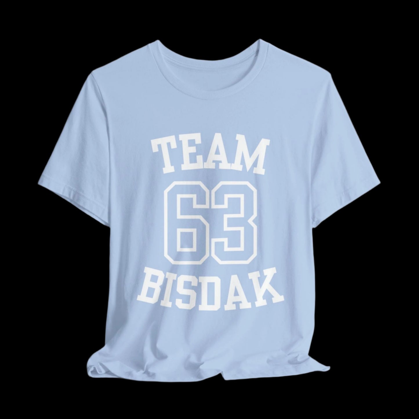 Team Bisdak logo t shirt - baby blue