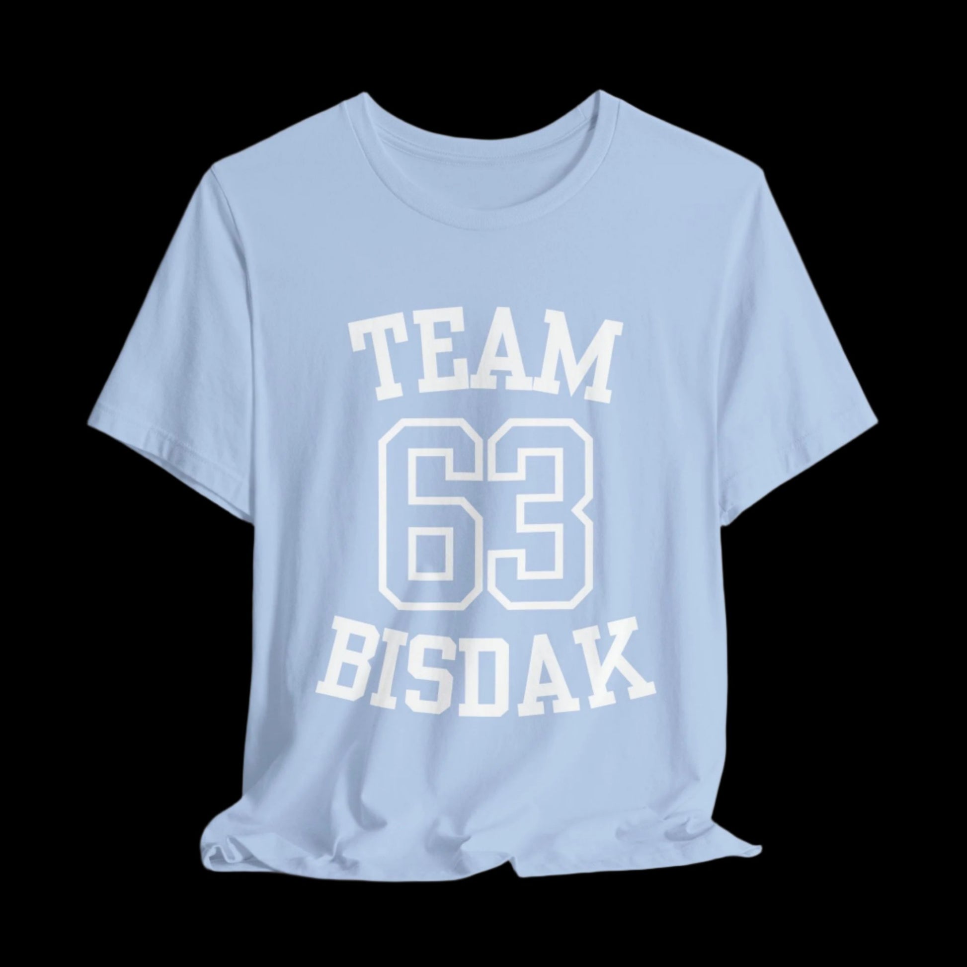 Team Bisdak logo t shirt - baby blue