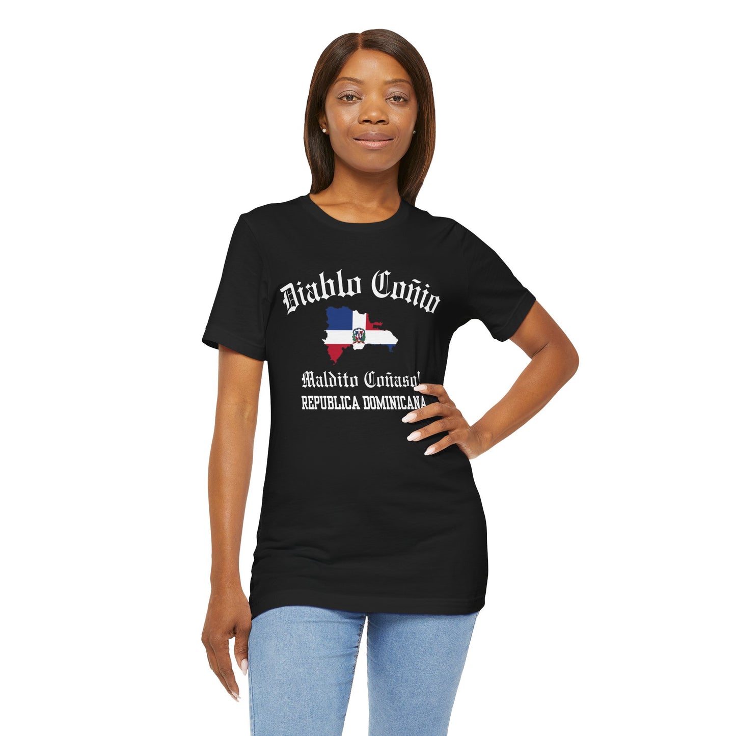 Dominican Republic Diablo Conio t shirt - black