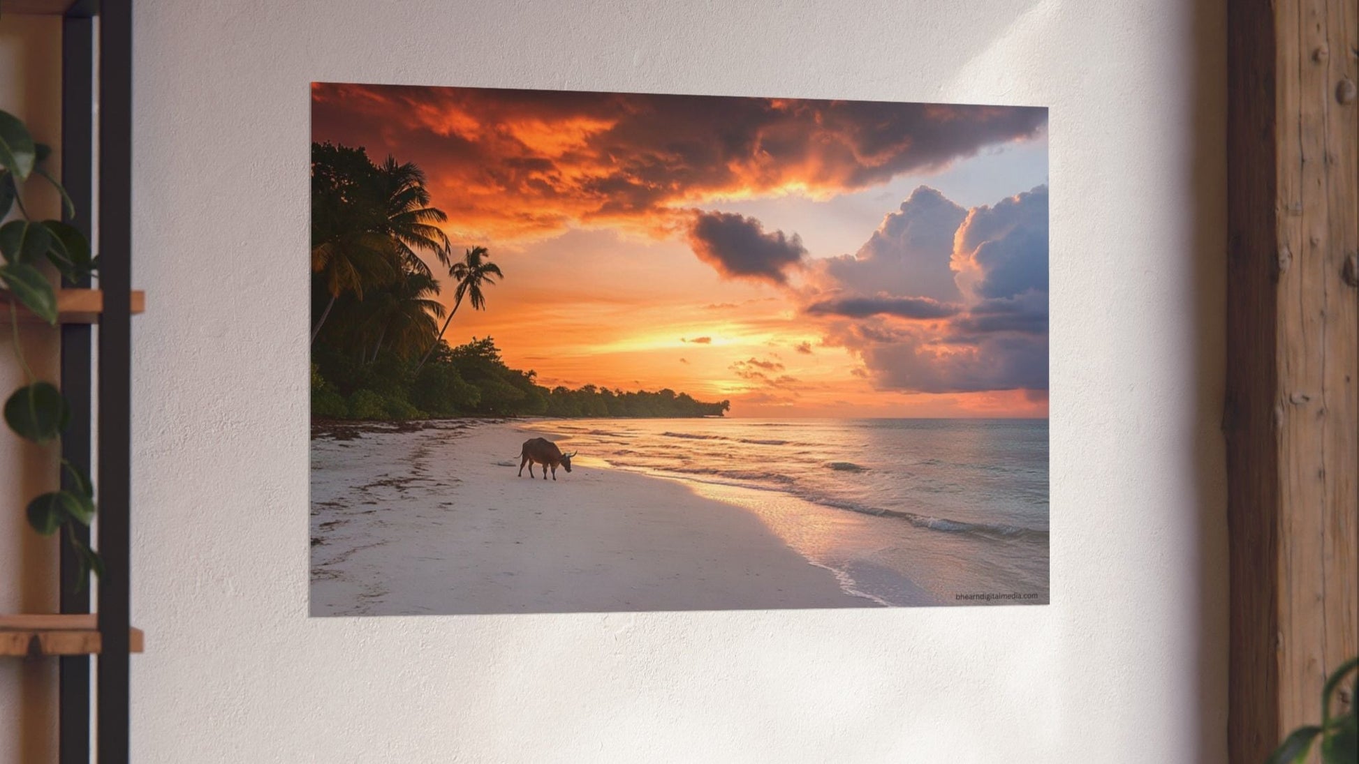 Philippines carabao wall art