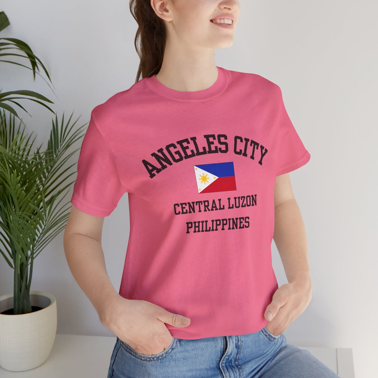 Angeles City, Philippines logo t shirt 