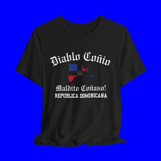 Dominican Republic Diablo Conio t shirt - black