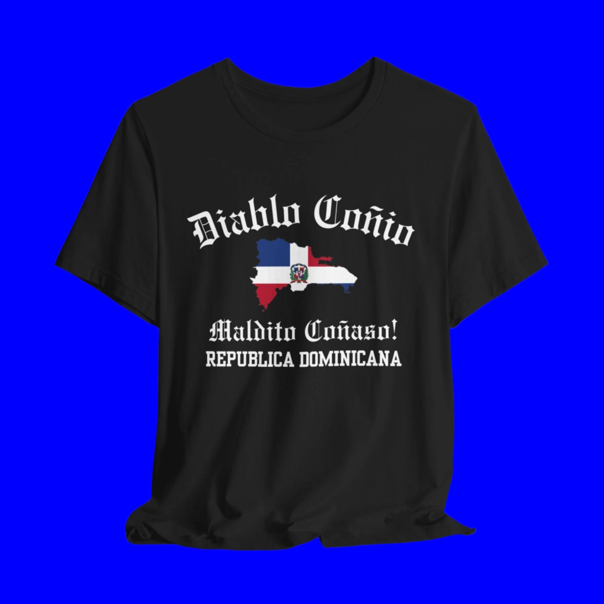 Dominican Republic Diablo Conio t shirt - black