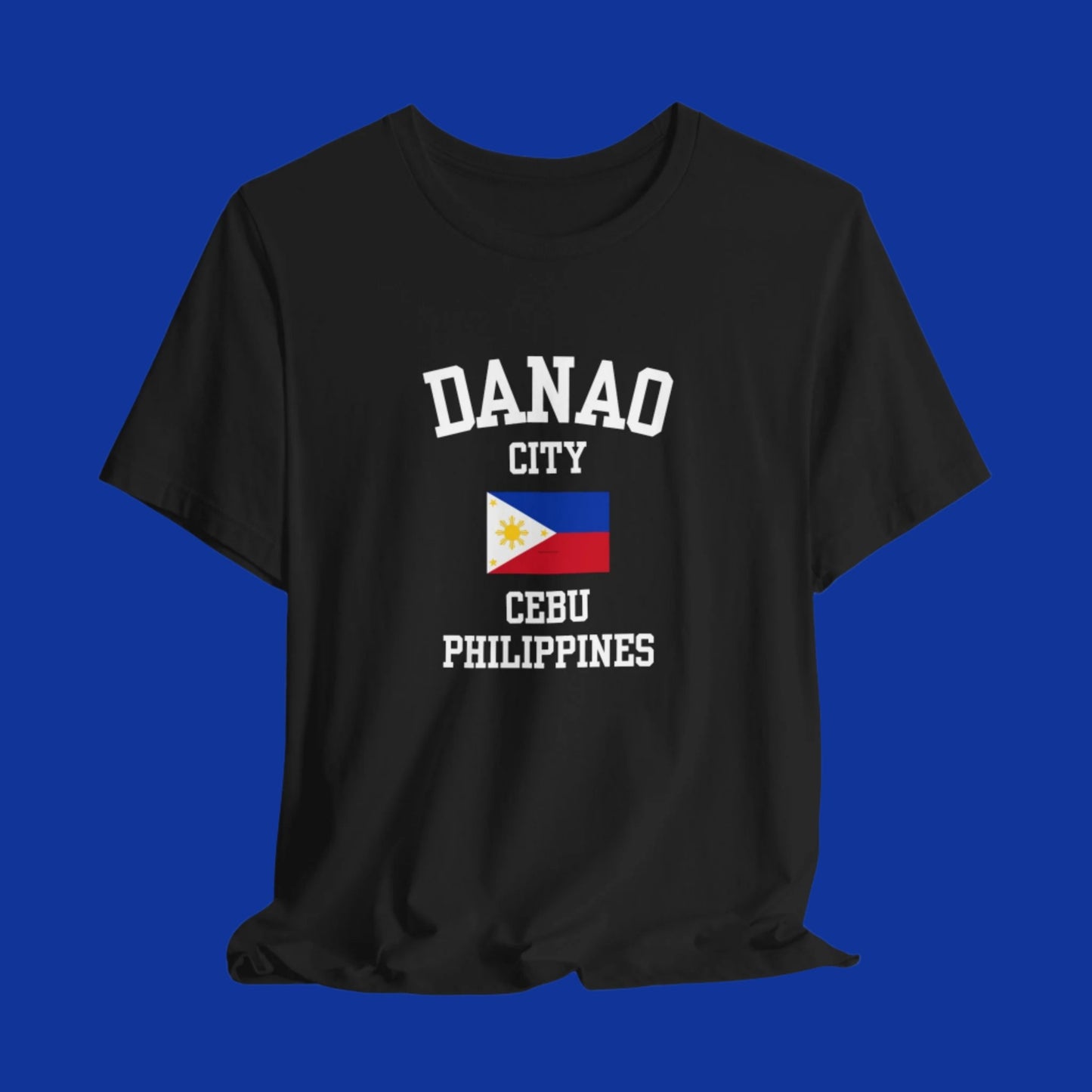 Danao, Philippines logo t shirt - black