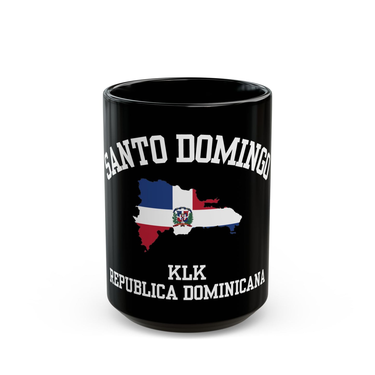 Santo Domingo, Dominican Republic "KLK" logo coffee mug