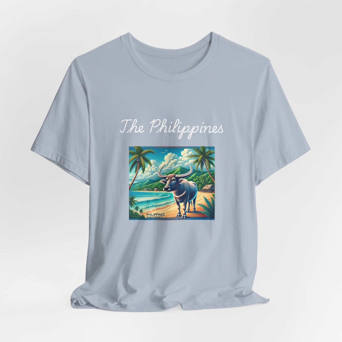 The Philippines Carabao t shirt - light blue