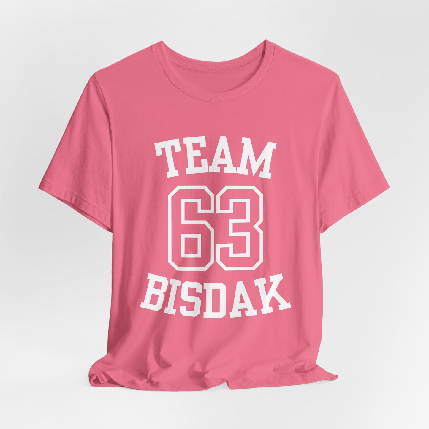 Team Bisdak logo t shirt - cherry pink