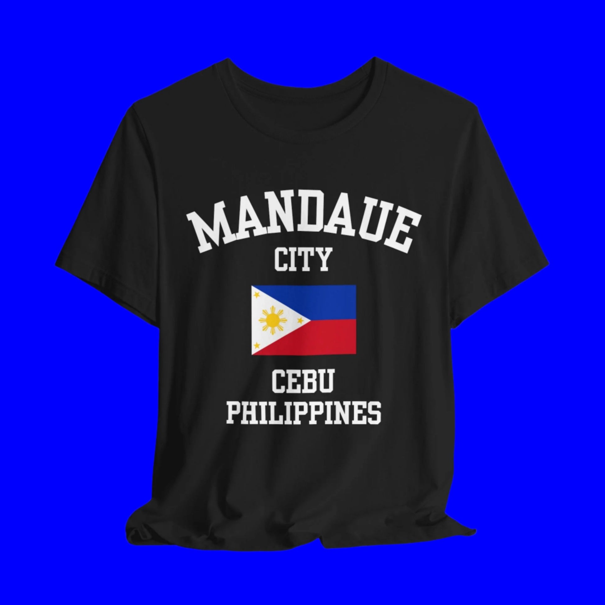 Mandaue City, Philippines logo t shirt - black