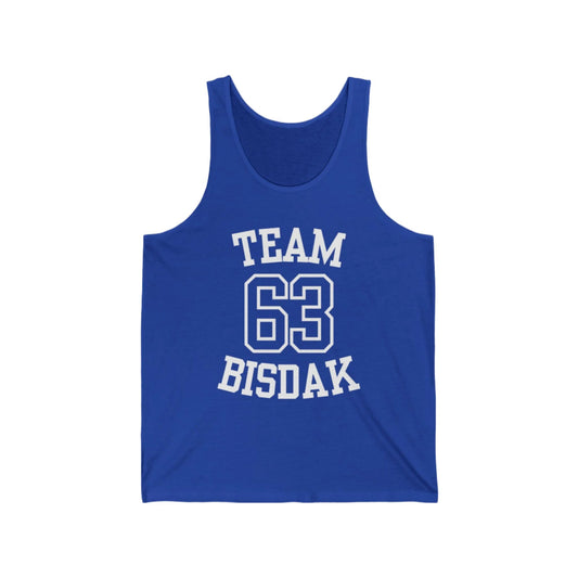 Team Bisdak logo tank top - blue