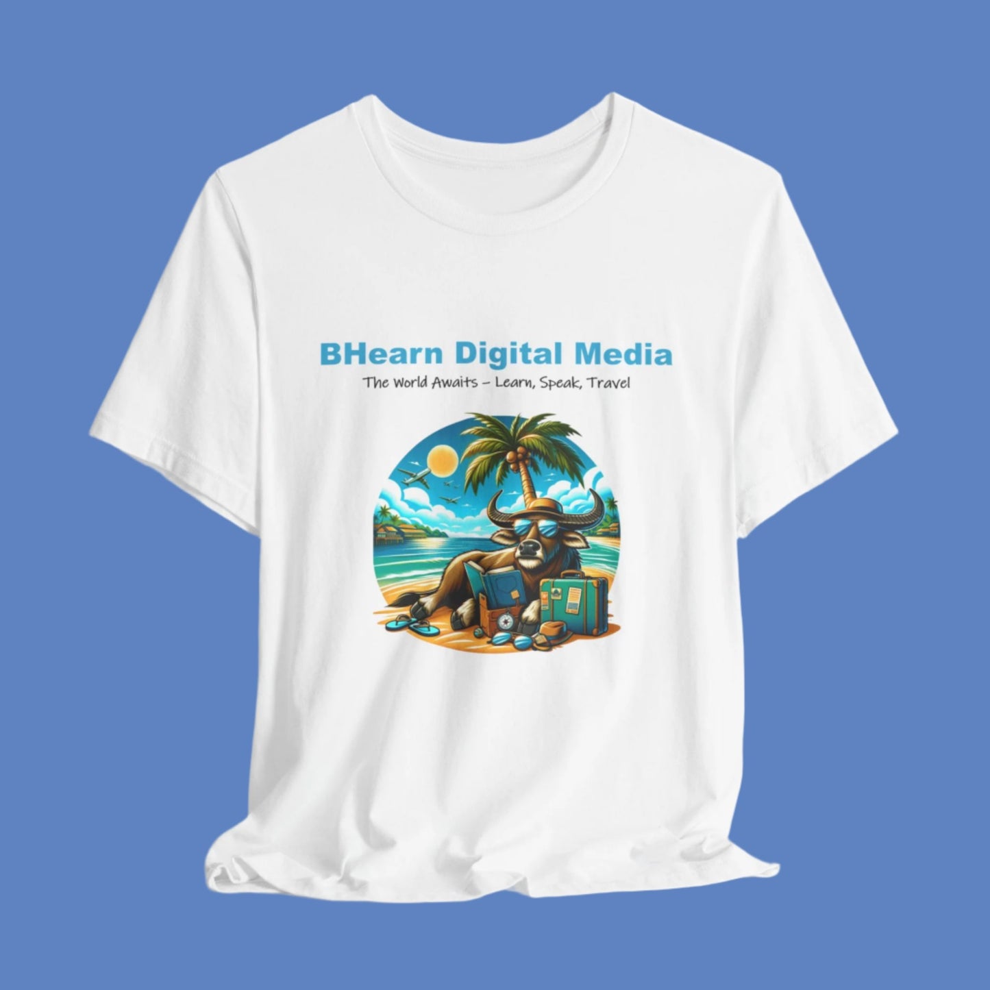 BHearn Digital Media logo t shirt - white