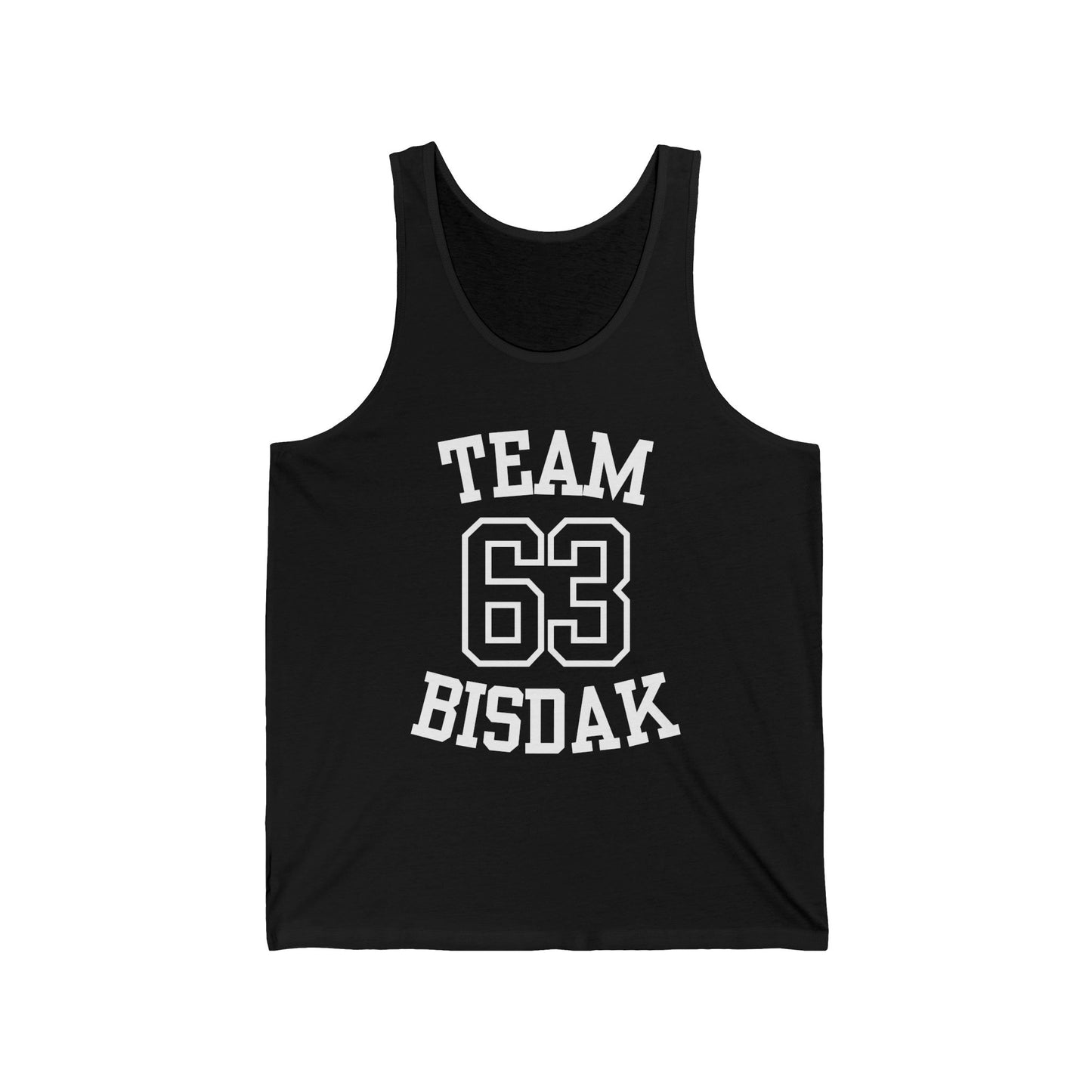 Team Bisdak logo tank top - black