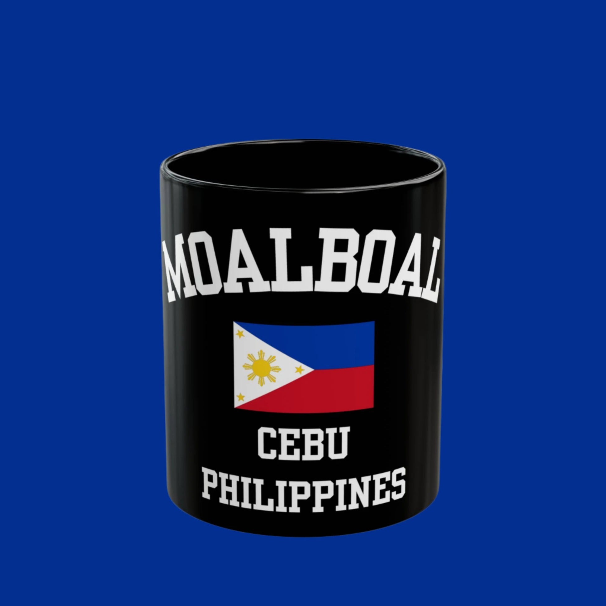 Moalboal, Philippines logo coffee mug