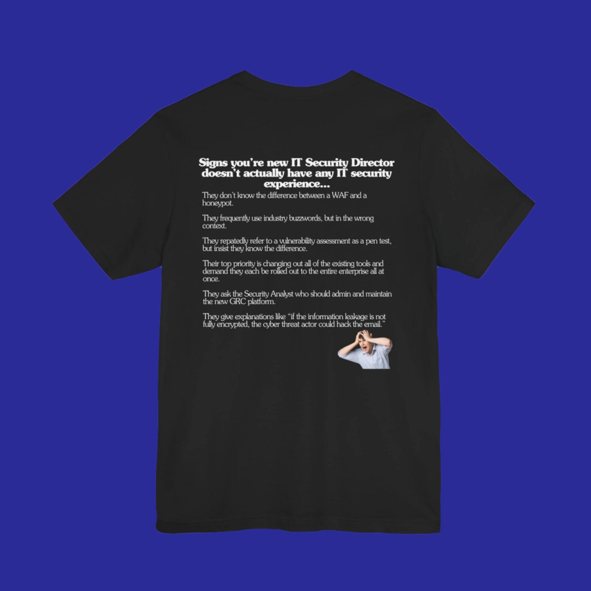 IT Security t shirt